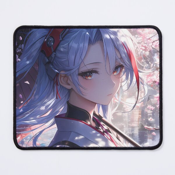 Item preview, Prinz Eugen Azur Lane Anime Cherry Blossom Kimono Elegance Portrait designed and sold by juniorcastros.