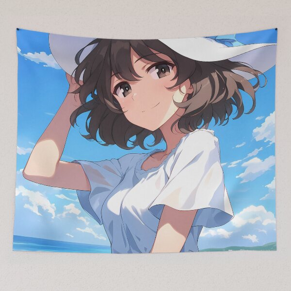 Item preview, Yukari Akiyama Girls und Panzer Anime Seaside Summer Stroll designed and sold by juniorcastros.