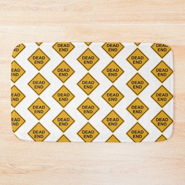 Item preview, Yellow Dead End Road Sign Vector designed and sold by THP Creative.