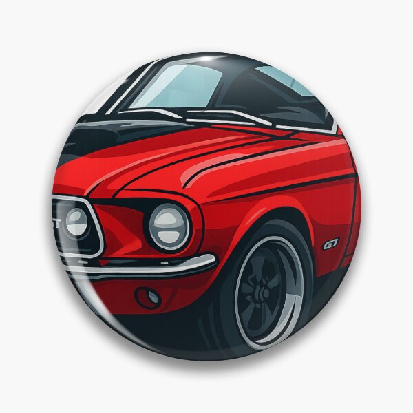 Item preview, retro vintage mustang gt muscle car designed and sold by PacSports.