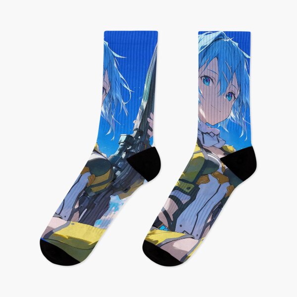 Item preview, Sinon Sword Art Online Anime Sniper Queen Blue Calm designed and sold by juniorcastros.