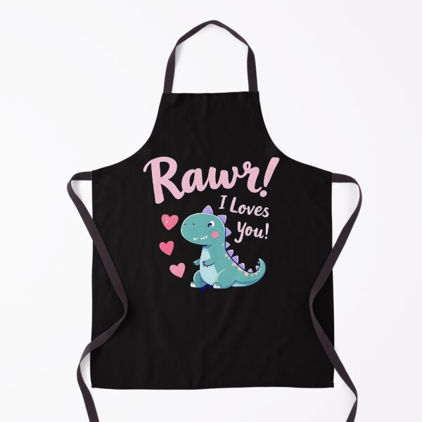 Item preview, A close up of a cartoon dinosaur with a heart on its chest designed and sold by cafegrafis.
