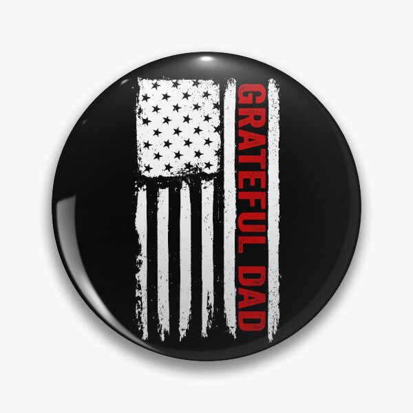 Item preview, Grateful Dad Patriotic USA Father's Day Grateful Dad Gear designed and sold by DynamicDesign.