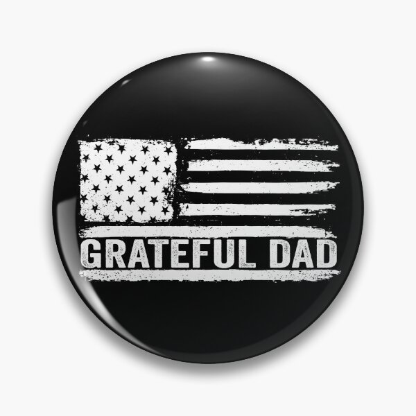 Item preview, Grateful Dad Patriotic USA Father's Day Grateful Dad Gear designed and sold by DynamicDesign.