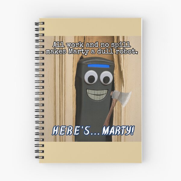 Item preview, Here’s Marty! | Grocery Store Horror Inspired by The Shining designed and sold by Where Troubles Melt Like Lemon Drops.