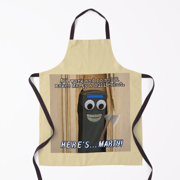 Item preview, Here’s Marty! | Grocery Store Horror Inspired by The Shining designed and sold by Where Troubles Melt Like Lemon Drops.