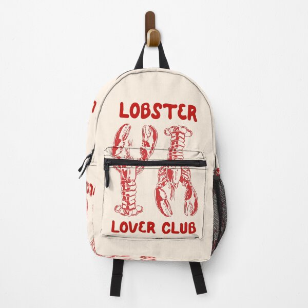 Item preview, Lobster Lover Club – Nautical Seafood Illustration designed and sold by MaiZephyr.