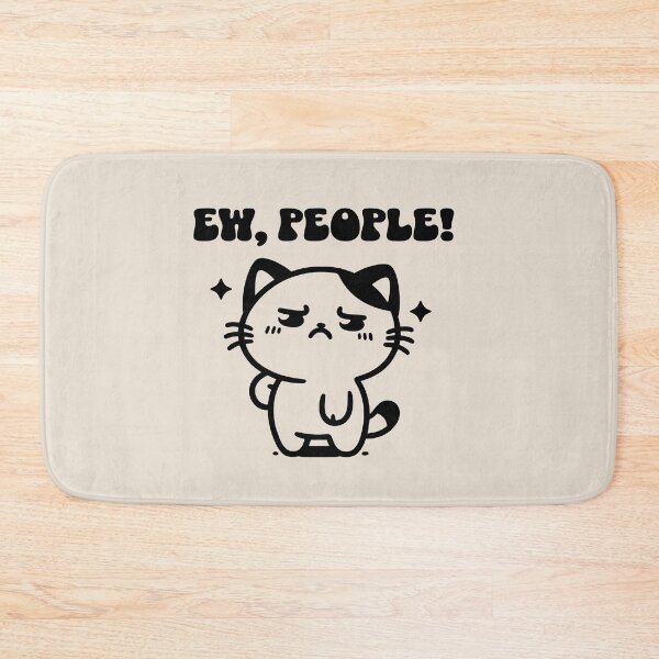 Item preview, Ew People Grumpy Cat designed and sold by dudelinart.
