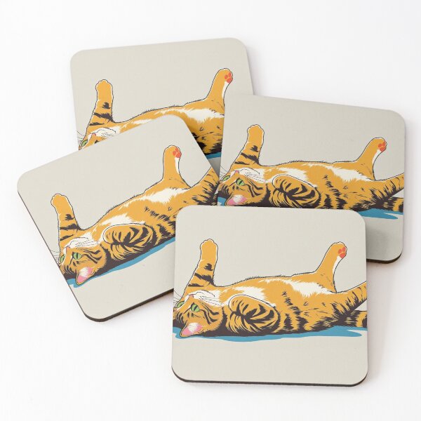 Item preview, Sun-Baked Tabby – Total Cat Relaxation designed and sold by LEO'S CREATURE　れおずくりーちゃー.