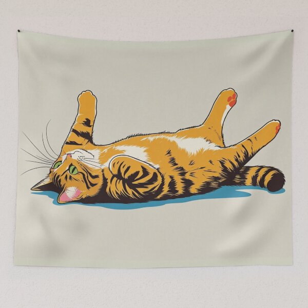 Item preview, Sun-Baked Tabby – Total Cat Relaxation designed and sold by LEO'S CREATURE　れおずくりーちゃー.