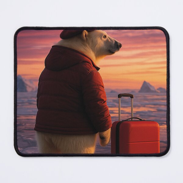 Item preview, Holiday at the North Pole, the little polar bear designed and sold by Mauswohn.