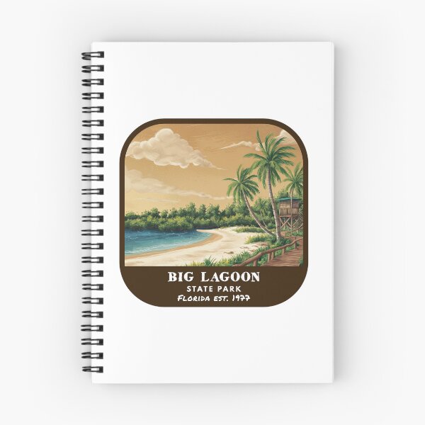 Item preview, Vintage Big Lagoon State Park (Florida State Park) designed and sold by RabbitK.