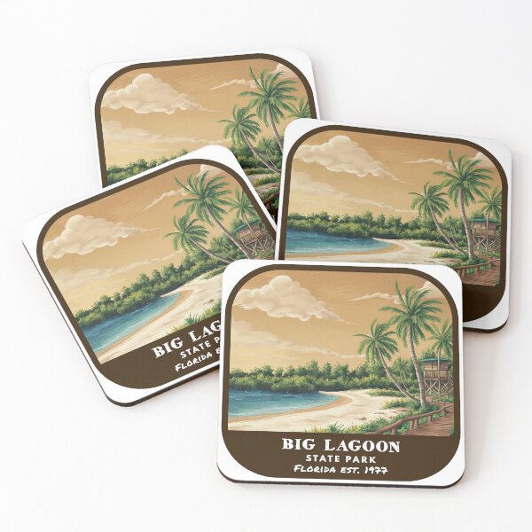 Item preview, Vintage Big Lagoon State Park (Florida State Park) designed and sold by RabbitK.