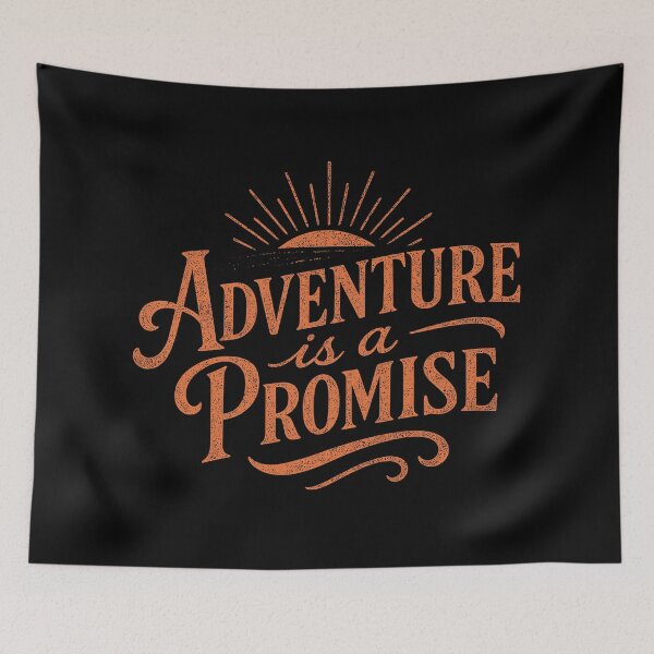 Item preview, Adventure is a promise designed and sold by EdvvinStudios.