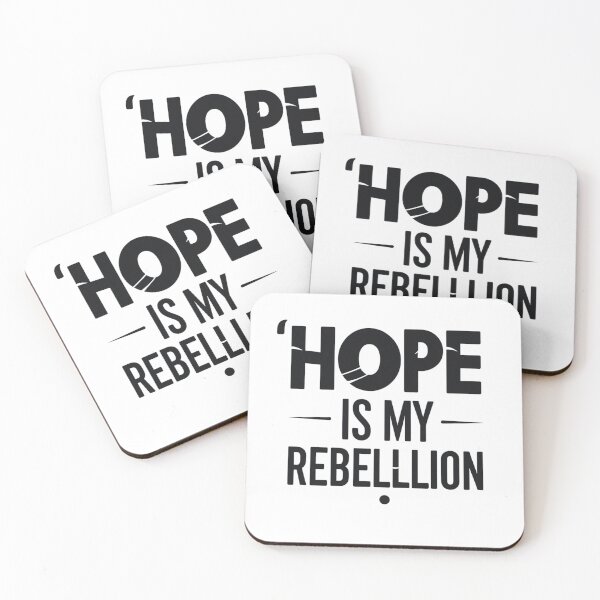 Item preview, Hope is my rebellion. designed and sold by Irene Catchmind.
