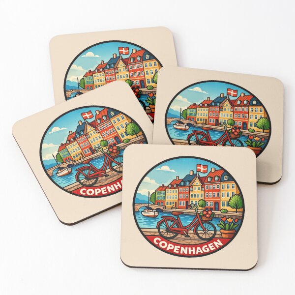 Item preview, Copenhagen, Denmark designed and sold by Myra365Art.