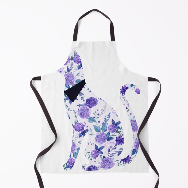 Item preview, Floral Cat in Flowers Popoki 311 designed and sold by VinBasis.
