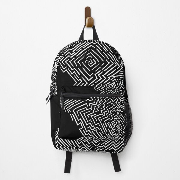 Item preview, Labyrinth Pulse – Hand-Drawn Geometric Maze Art designed and sold by Lucid Layers.