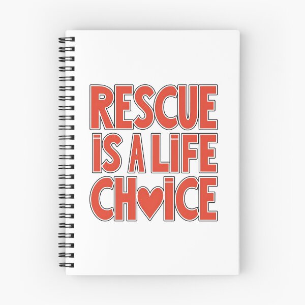 Item preview, Rescue Is a Life Choice – Animal Rescue Advocate  designed and sold by CuteDesignables.