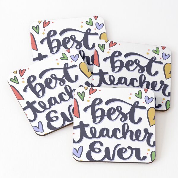 Item preview, Best Teacher Ever – Appreciation & Tribute Design designed and sold by Bigohobi.