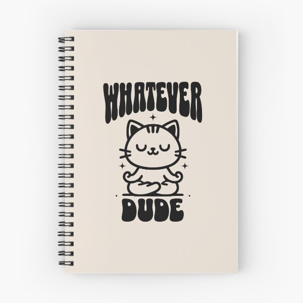 Item preview, Whatever Dude - Chill Cat Meditating designed and sold by dudelinart.
