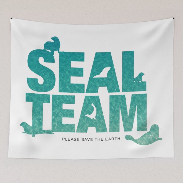 Item preview, SEAL TEAM - Save The Earth designed and sold by Pixsfile.