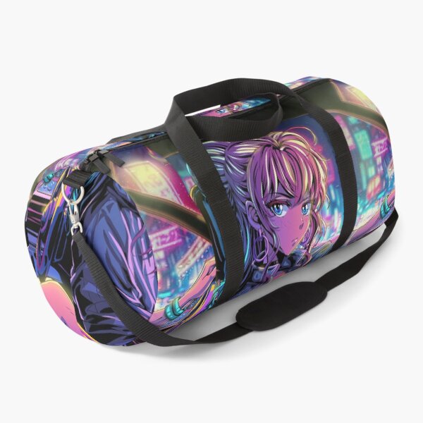 Item preview, Sexy Anime Girl Driving at Night – Neon City Pop Aesthetic designed and sold by AirForceTuan.