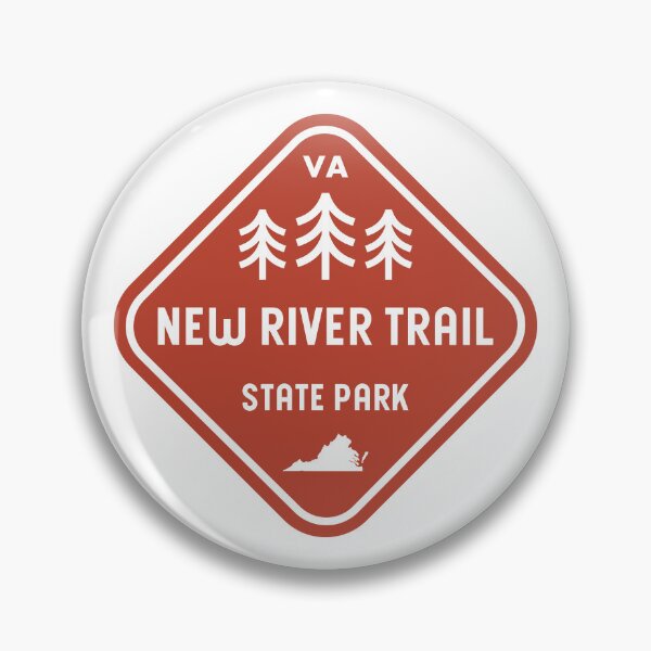 Artikelvorschau, New River Trail State Park Virginia Raute entworfen und verkauft von bivenart.