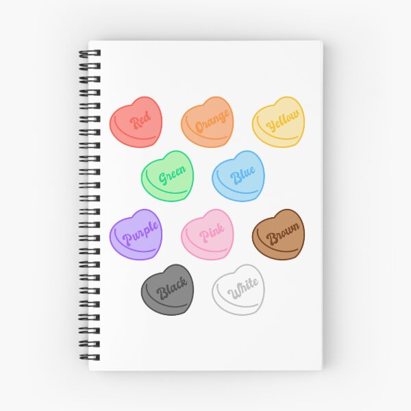 Item preview, Colorful Candy Hearts designed and sold by blottleink.