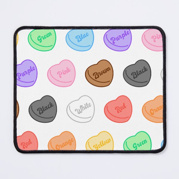 Item preview, Colorful Candy Hearts designed and sold by blottleink.