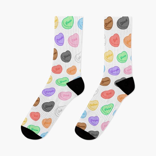 Item preview, Colorful Candy Hearts designed and sold by blottleink.