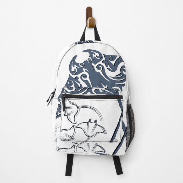 Item preview, Elegant Manta ray with Swirling Patterns designed and sold by ChicksGoods.