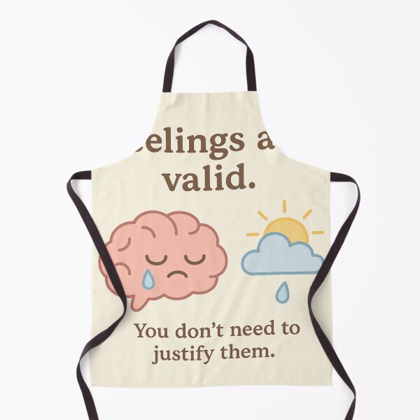 Item preview, Feelings Are Valid - Mental Health Cute Emotional Design designed and sold by PascalloDesigns.