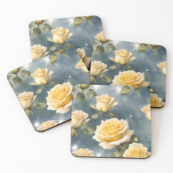 Item preview, Yellow Roses and Sparkles designed and sold by CalmnessbyChoice.