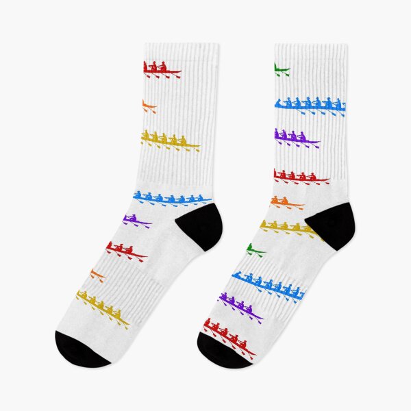 Item preview, Rainbow Rowing Eights designed and sold by JadeArmadillo.