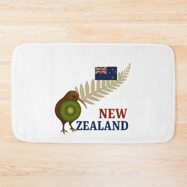 Item preview, New Zealand Flag With Kiwi Bird, Maori Land, New Zealand Adventure designed and sold by Right-UR.