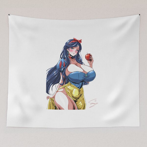 Item preview, Sexy Anime Snow White – Waifu Princess with Apple designed and sold by AirForceTuan.