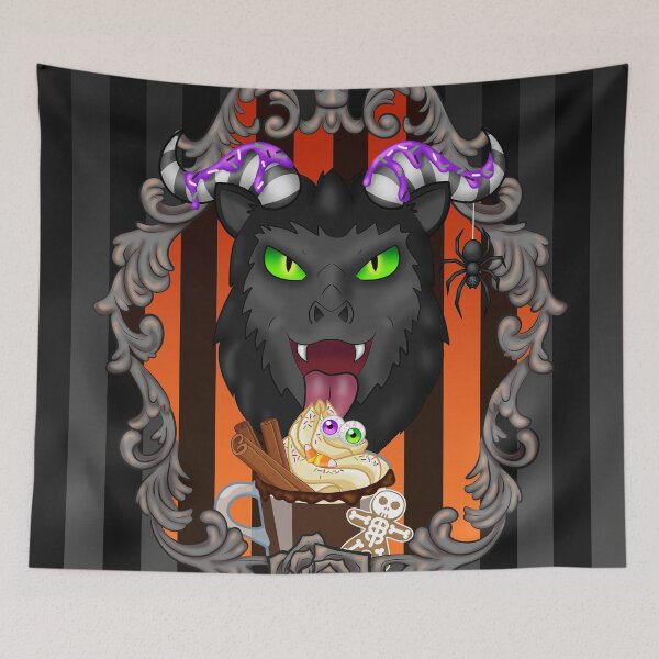 Item preview, Pumpkin Spice Krampus designed and sold by Miss Lunaria.