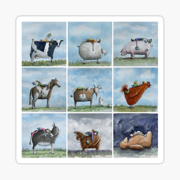 Item preview, Suzis Farm designed and sold by SketchingDoctor.