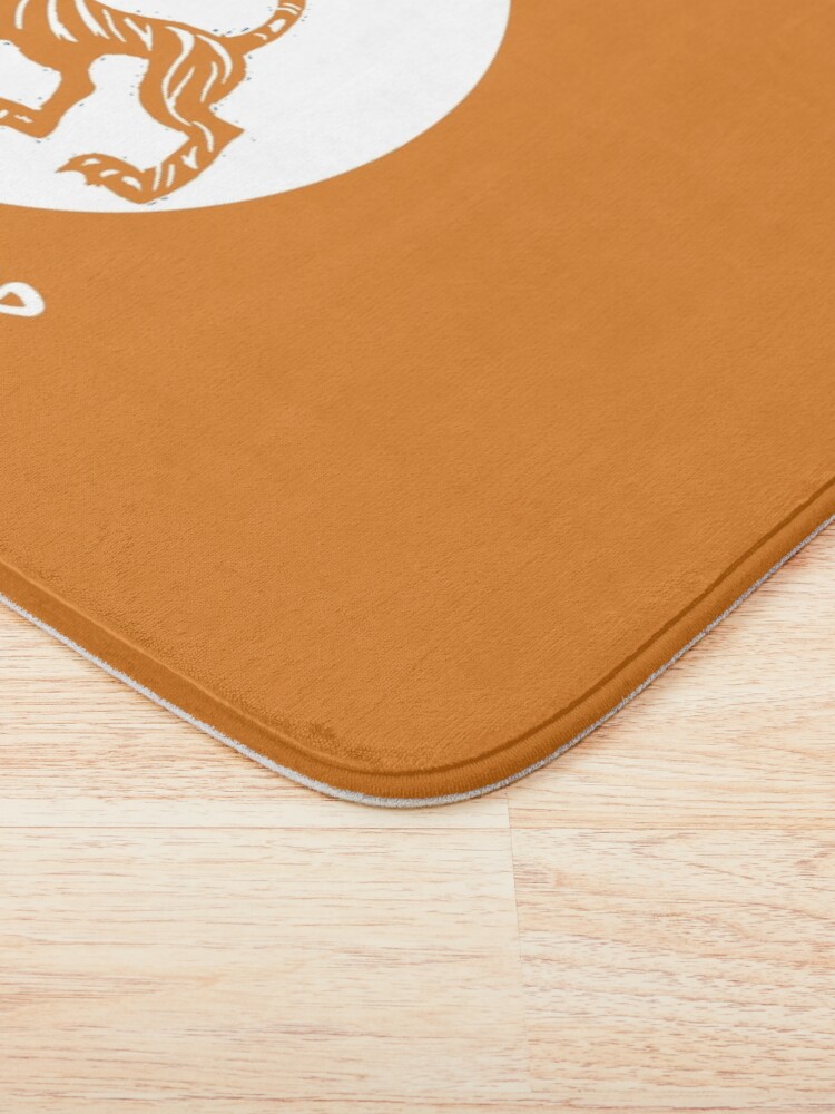 Thumbnail 3 of 6, Bath Mat, Chinese Zodiac 3 - Spiffy Tiger 2 designed and sold by PaoloRuiDesign.