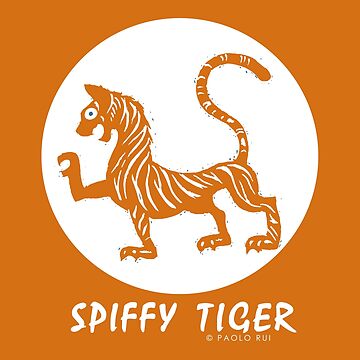 Artwork thumbnail, Chinese Zodiac 3 - Spiffy Tiger 2 by PaoloRuiDesign