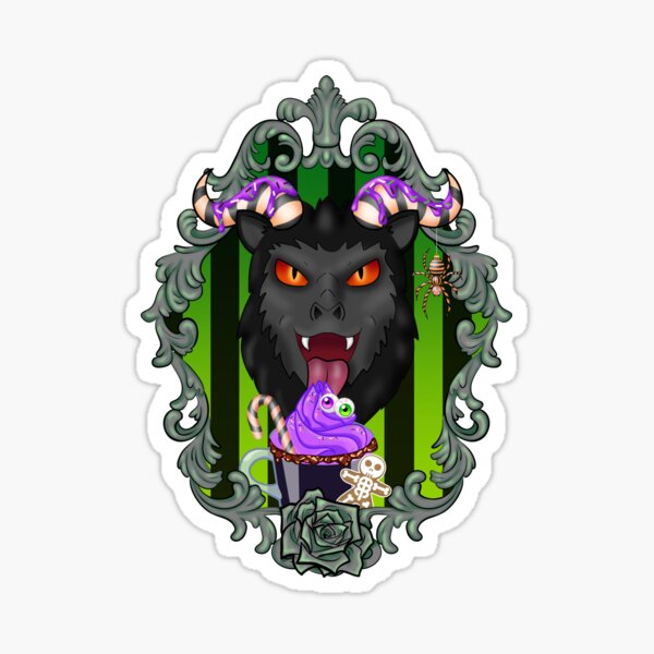 Artikel-Vorschau von Halloween Krampus, designt und verkauft von Miss Lunaria.