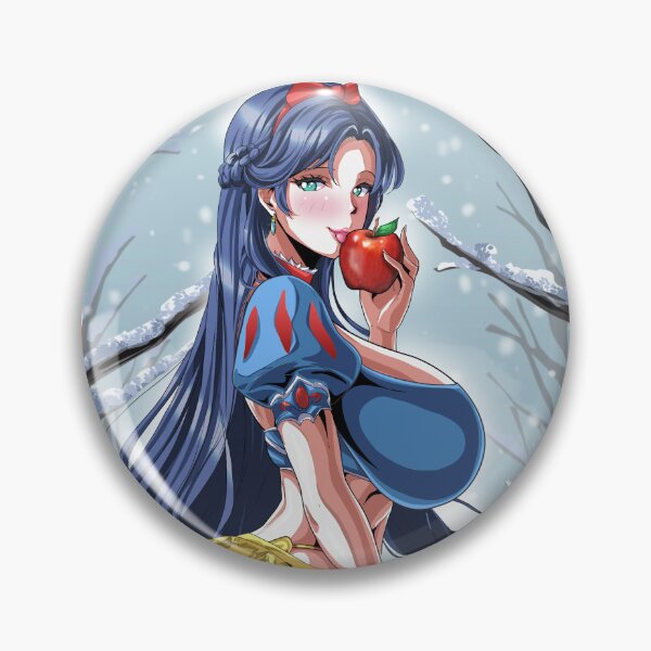 Item preview, Sexy Anime Snow White – Waifu Princess with Apple in Winter designed and sold by AirForceTuan.
