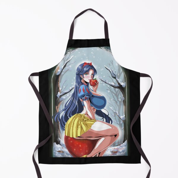 Item preview, Sexy Anime Snow White – Waifu Princess with Apple in Winter designed and sold by AirForceTuan.