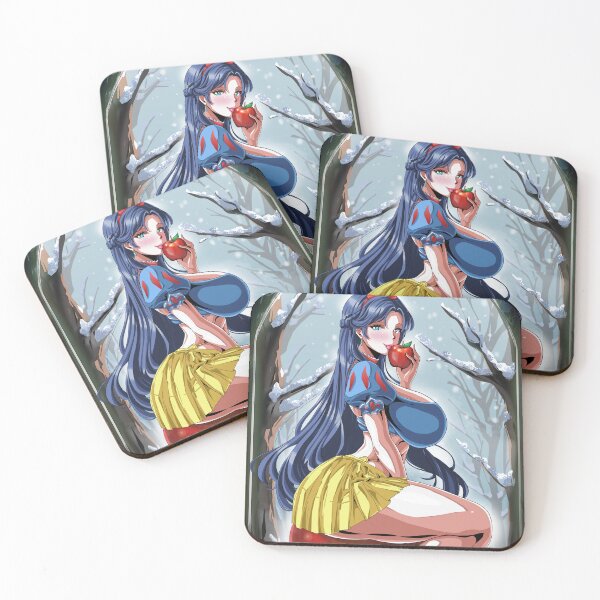 Item preview, Sexy Anime Snow White – Waifu Princess with Apple in Winter designed and sold by AirForceTuan.