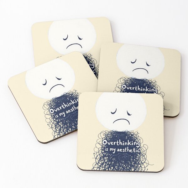 Item preview, There is a sad looking cartoon character with a black background designed and sold by cafegrafis.