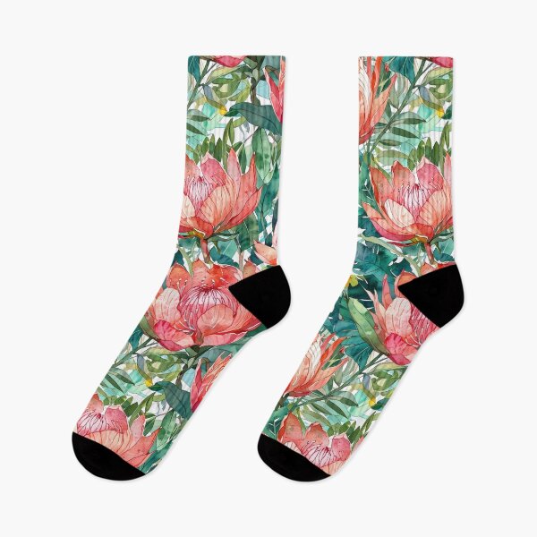 Item preview, Summer Protea Plants Watercolour designed and sold by CoolPixels.