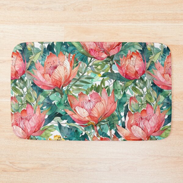 Item preview, Summer Protea Plants Watercolour designed and sold by CoolPixels.