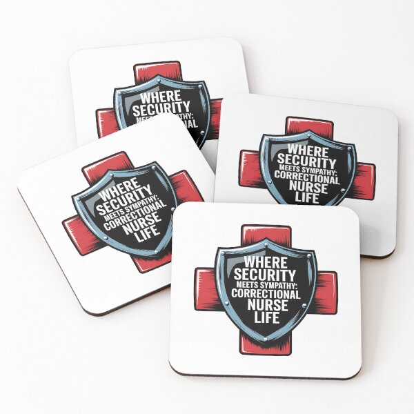 Item preview, Where Security Meets Sympathy – Correctional Nurse Life designed and sold by CuteDesignables.