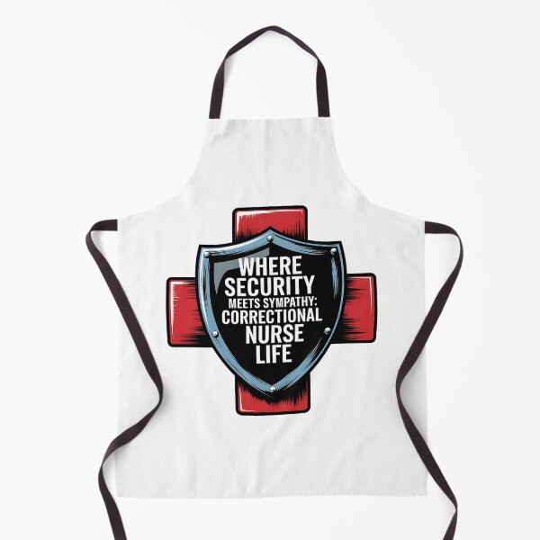 Item preview, Where Security Meets Sympathy – Correctional Nurse Life designed and sold by CuteDesignables.